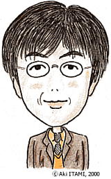 サイト管理者の似顔絵